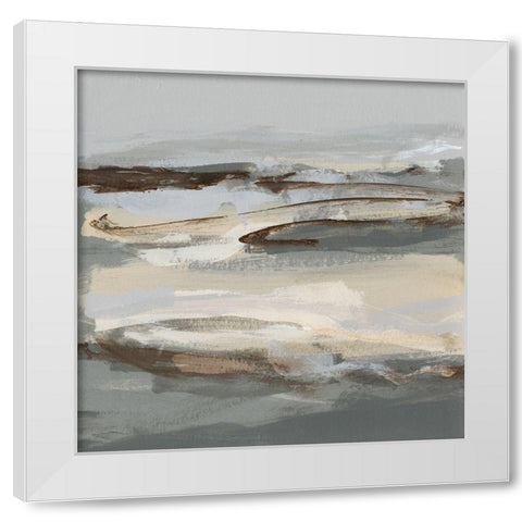 Winter Sun II White Modern Wood Framed Art Print by Long, Christina