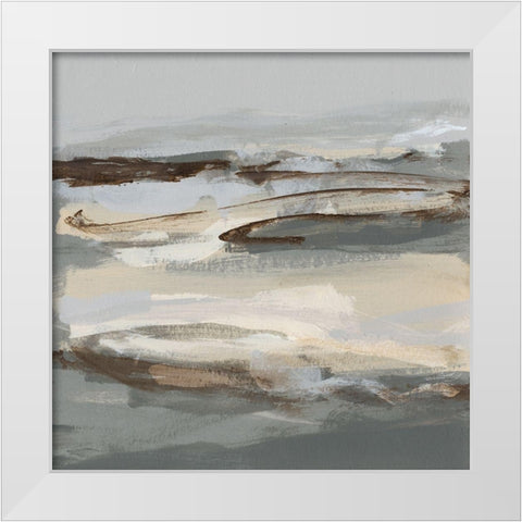 Winter Sun II White Modern Wood Framed Art Print by Long, Christina