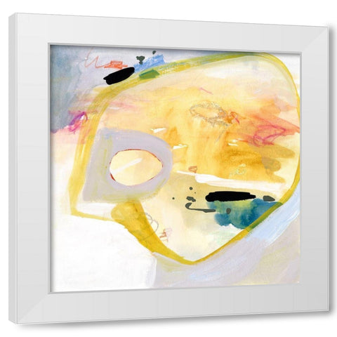 Love Language VI White Modern Wood Framed Art Print by Borges, Victoria