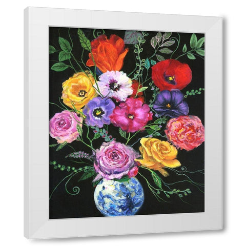 Fresh Picks I White Modern Wood Framed Art Print by Joy, Julie