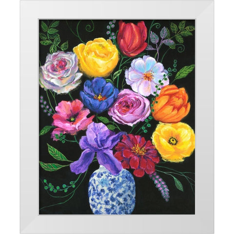 Fresh Picks II White Modern Wood Framed Art Print by Joy, Julie