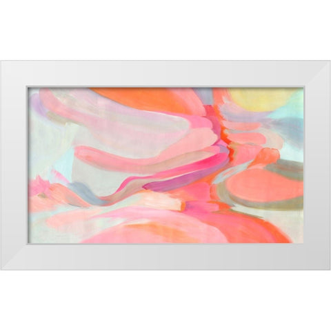 Impure Romance White Modern Wood Framed Art Print by Orlov, Irena