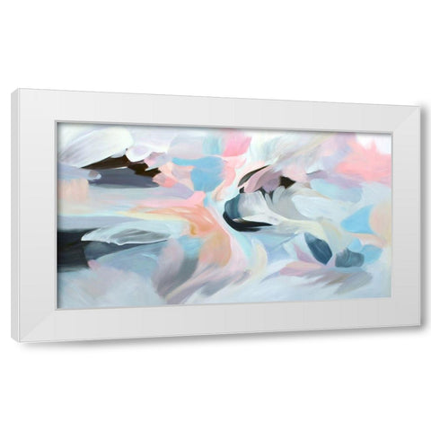 Display of Sensitivity White Modern Wood Framed Art Print by Orlov, Irena