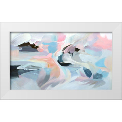 Display of Sensitivity White Modern Wood Framed Art Print by Orlov, Irena