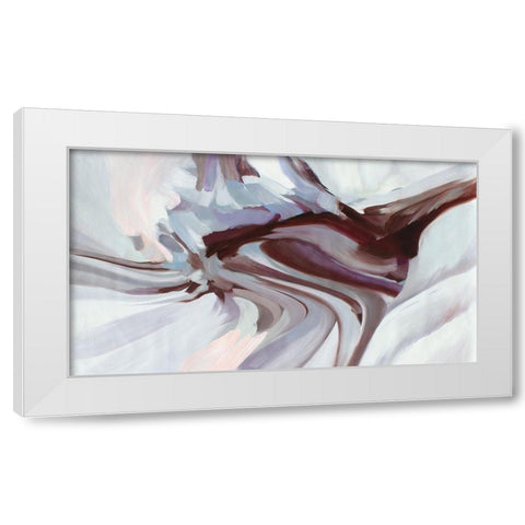 Motion Balance White Modern Wood Framed Art Print by Orlov, Irena