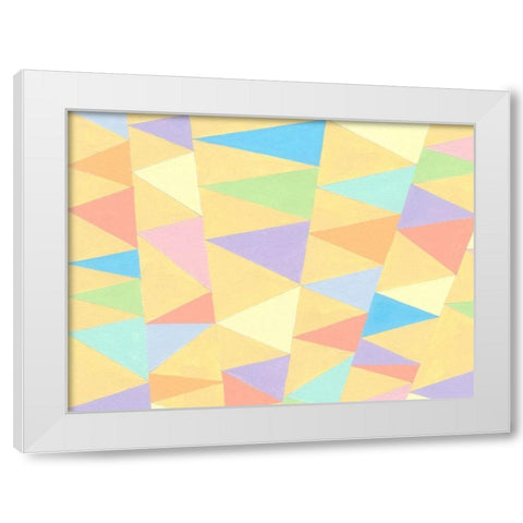 Grande I White Modern Wood Framed Art Print by Galapon, Nikki