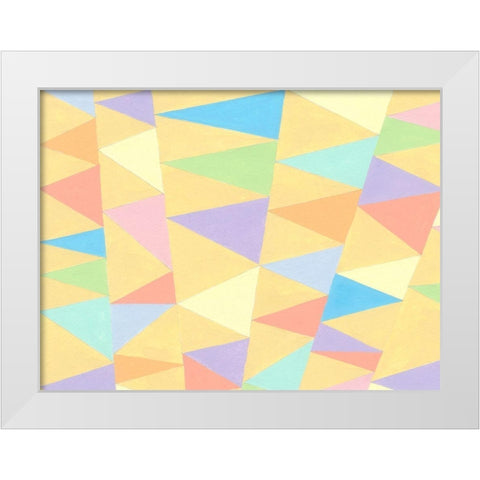 Grande I White Modern Wood Framed Art Print by Galapon, Nikki