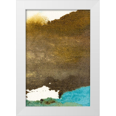 Light Coming Through I White Modern Wood Framed Art Print by Combs, Joyce