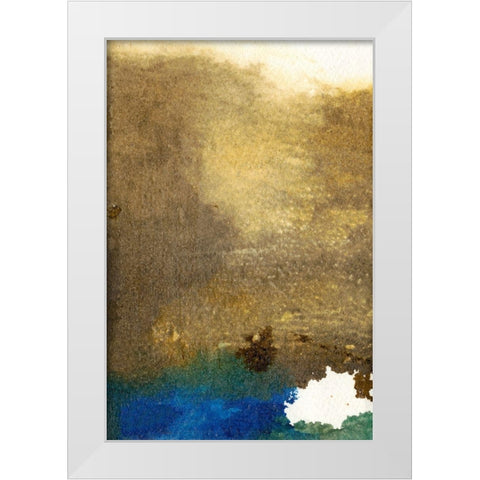 Light Coming Through II White Modern Wood Framed Art Print by Combs, Joyce