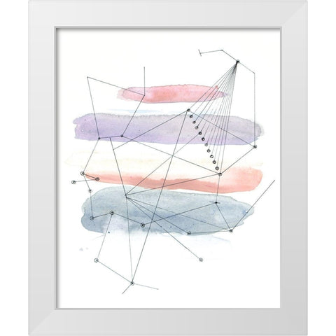 Desert Series II White Modern Wood Framed Art Print by Delamater, Rob