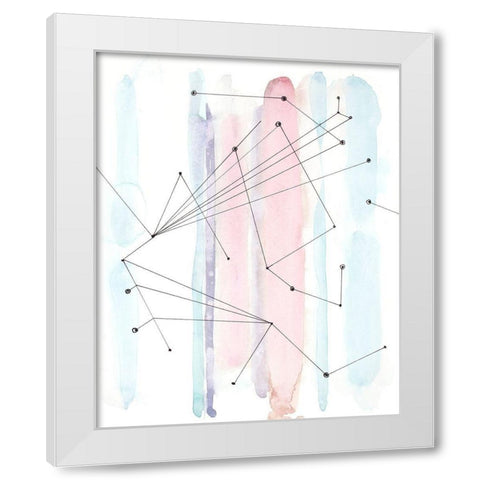 Desert Series VIII White Modern Wood Framed Art Print by Delamater, Rob