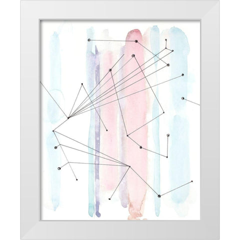 Desert Series VIII White Modern Wood Framed Art Print by Delamater, Rob