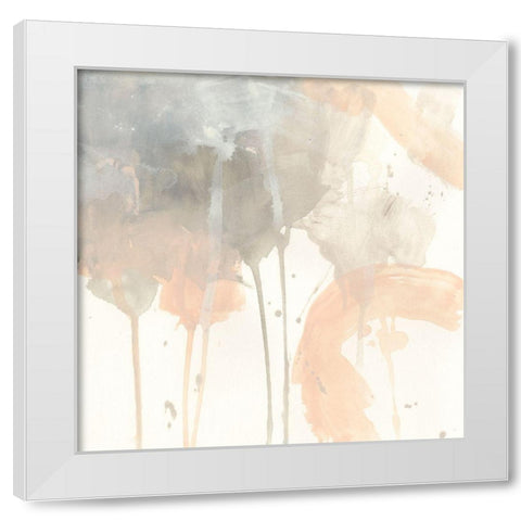 Blush Beacon I White Modern Wood Framed Art Print by Vess, June Erica