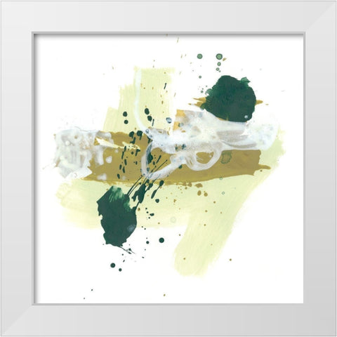 Midori VIII White Modern Wood Framed Art Print by Vess, June Erica