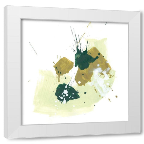 Midori IX White Modern Wood Framed Art Print by Vess, June Erica