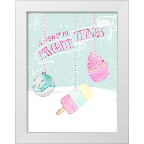 Candy Christmas II White Modern Wood Framed Art Print by Parker, Jennifer Paxton