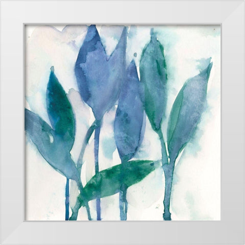 Quiet Beauty II White Modern Wood Framed Art Print by Dixon, Samuel