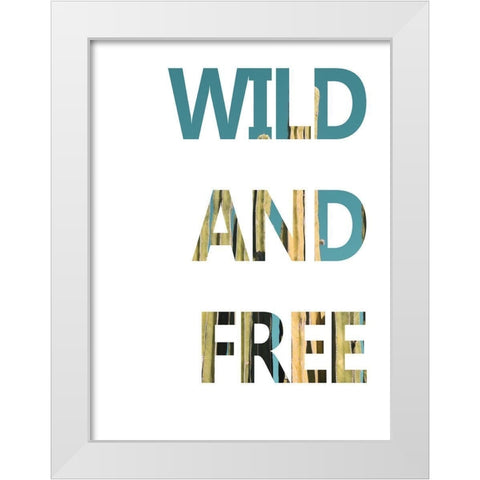 Positive Mantra I White Modern Wood Framed Art Print by Goldberger, Jennifer
