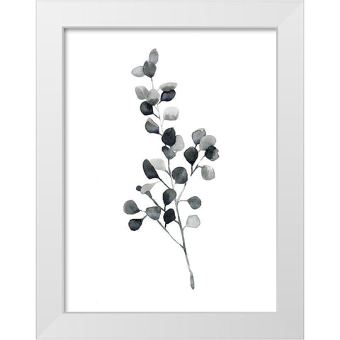 Brume Botanical III White Modern Wood Framed Art Print by Scarvey, Emma