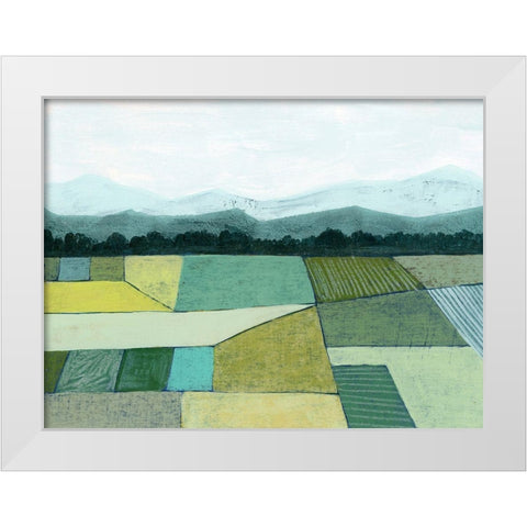 Elevated Crop II White Modern Wood Framed Art Print by Popp, Grace