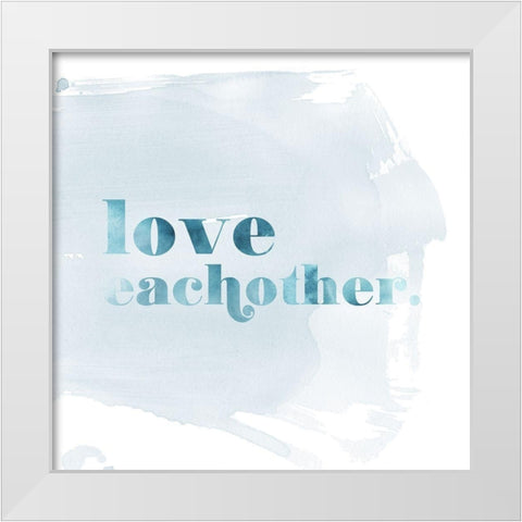 Better World IV White Modern Wood Framed Art Print by Popp, Grace