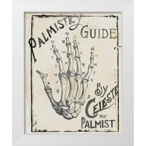 Mystical III White Modern Wood Framed Art Print by Parker, Jennifer Paxton