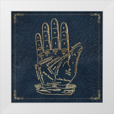 Mystic Night I White Modern Wood Framed Art Print by Fagalde, Jarman