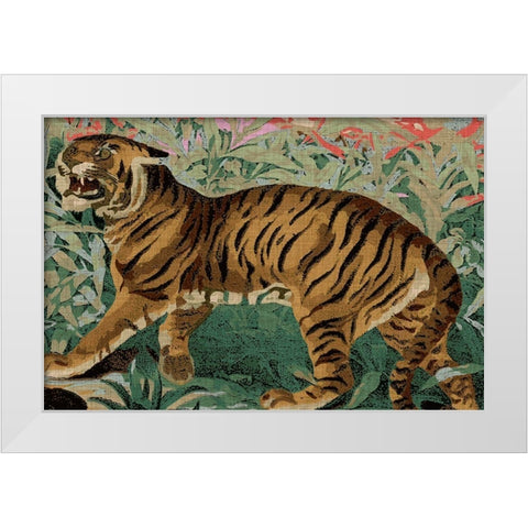 Concrete Jungle Cat II White Modern Wood Framed Art Print by Fagalde, Jarman