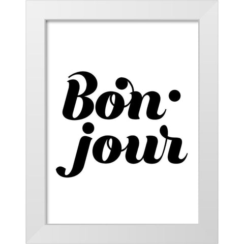 La Vie II White Modern Wood Framed Art Print by Popp, Grace