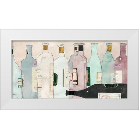 After the Tasting White Modern Wood Framed Art Print by Dixon, Samuel