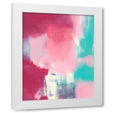 Mesosphere I White Modern Wood Framed Art Print by Moore, Regina