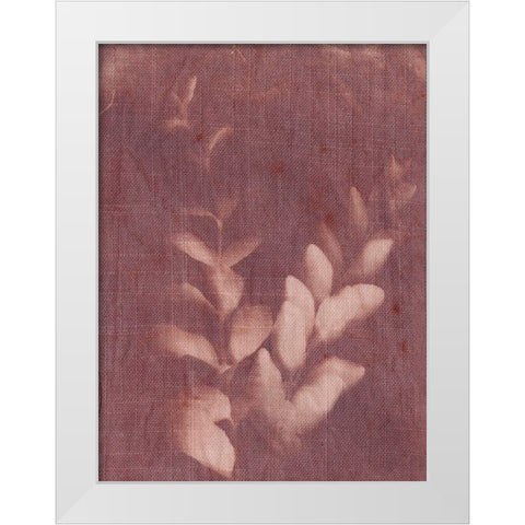 Botanical Sun II White Modern Wood Framed Art Print by Sizemore, Natalie
