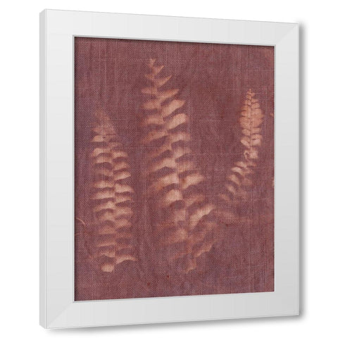 Botanical Sun IV White Modern Wood Framed Art Print by Sizemore, Natalie