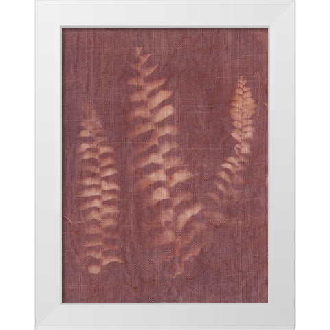 Botanical Sun IV White Modern Wood Framed Art Print by Sizemore, Natalie