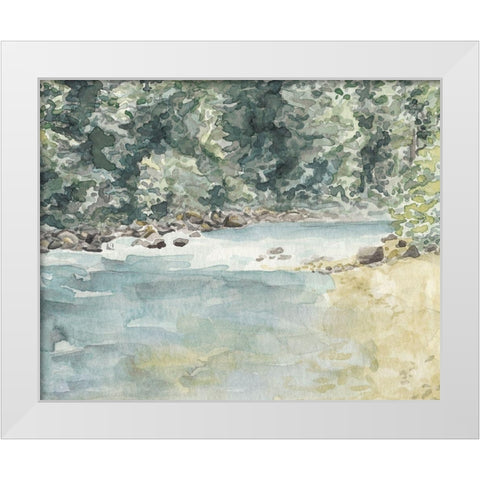 Virginia Woods II White Modern Wood Framed Art Print by Chabot, Natasha