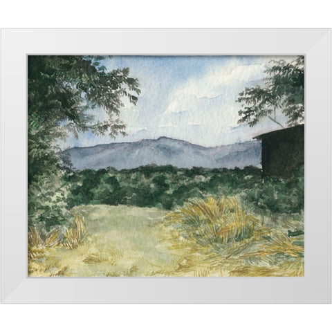 Virginia Woods III White Modern Wood Framed Art Print by Chabot, Natasha