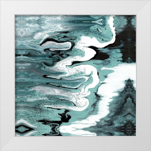 Infused Tierra White Modern Wood Framed Art Print by Guthrie, Jenna