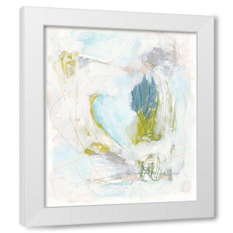 Channel Circuit II White Modern Wood Framed Art Print by Vess, June Erica