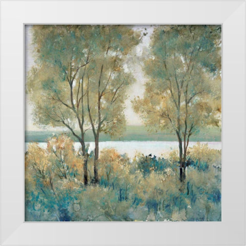 Beyond the Bounds II White Modern Wood Framed Art Print by OToole, Tim