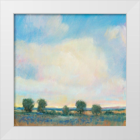 Summer Sky I White Modern Wood Framed Art Print by OToole, Tim