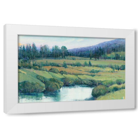 Mountain Retreat I White Modern Wood Framed Art Print by OToole, Tim