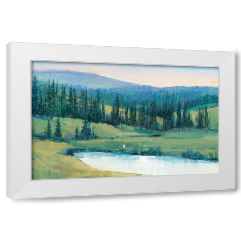 Mountain Retreat II White Modern Wood Framed Art Print by OToole, Tim