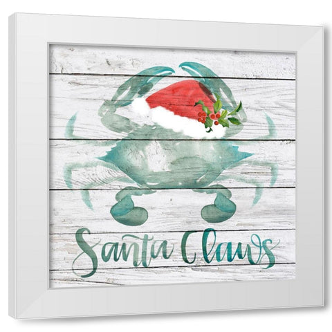 Tis the Seasun II White Modern Wood Framed Art Print by Parker, Jennifer Paxton