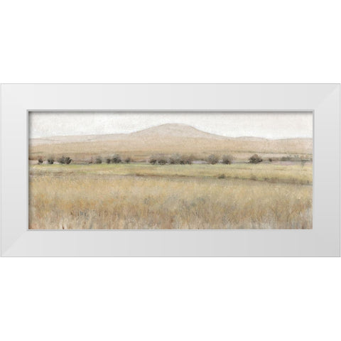 Custom Dry Heat I White Modern Wood Framed Art Print by OToole, Tim