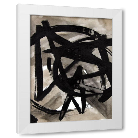 La Machina II White Modern Wood Framed Art Print by Delamater, Rob