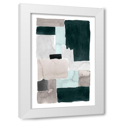 Mended I White Modern Wood Framed Art Print by Popp, Grace
