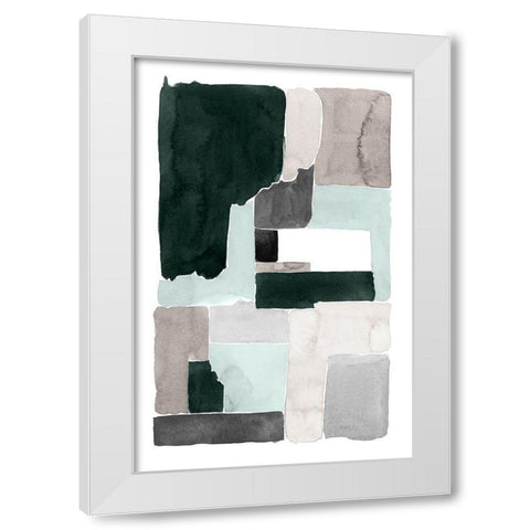 Mended II White Modern Wood Framed Art Print by Popp, Grace