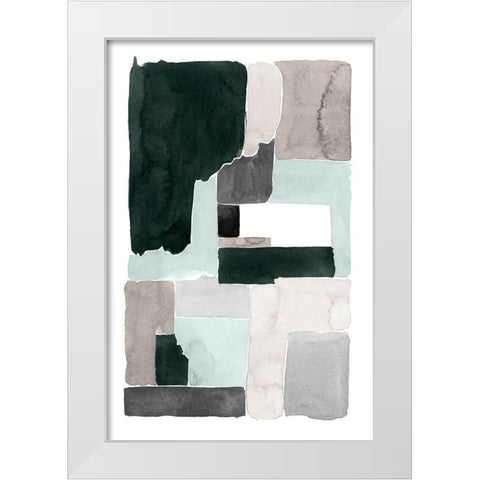 Mended II White Modern Wood Framed Art Print by Popp, Grace