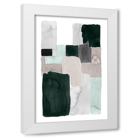 Mended III White Modern Wood Framed Art Print by Popp, Grace
