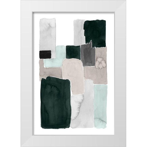 Mended III White Modern Wood Framed Art Print by Popp, Grace